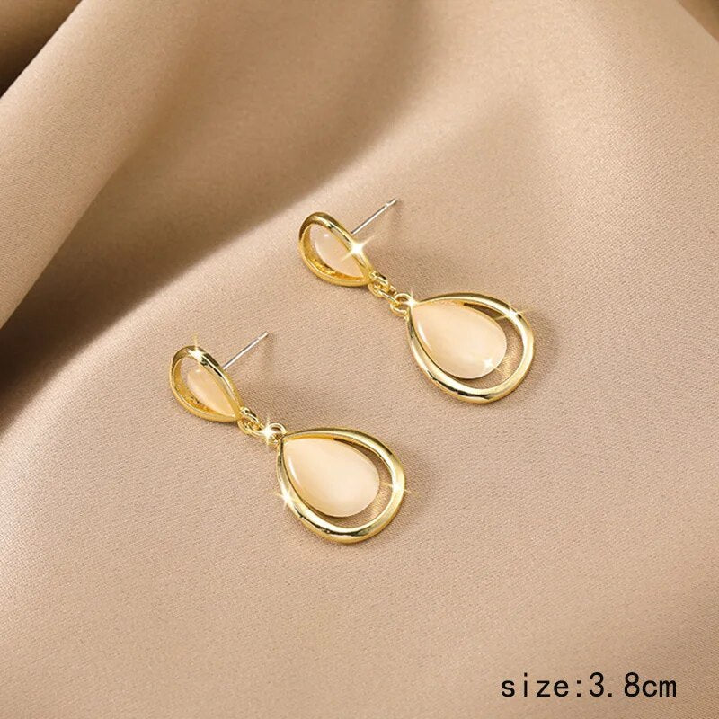 Elegant Casual Drop Dangle Women Handmade Earrings Fashion Jewellery Christmas Gift For Her