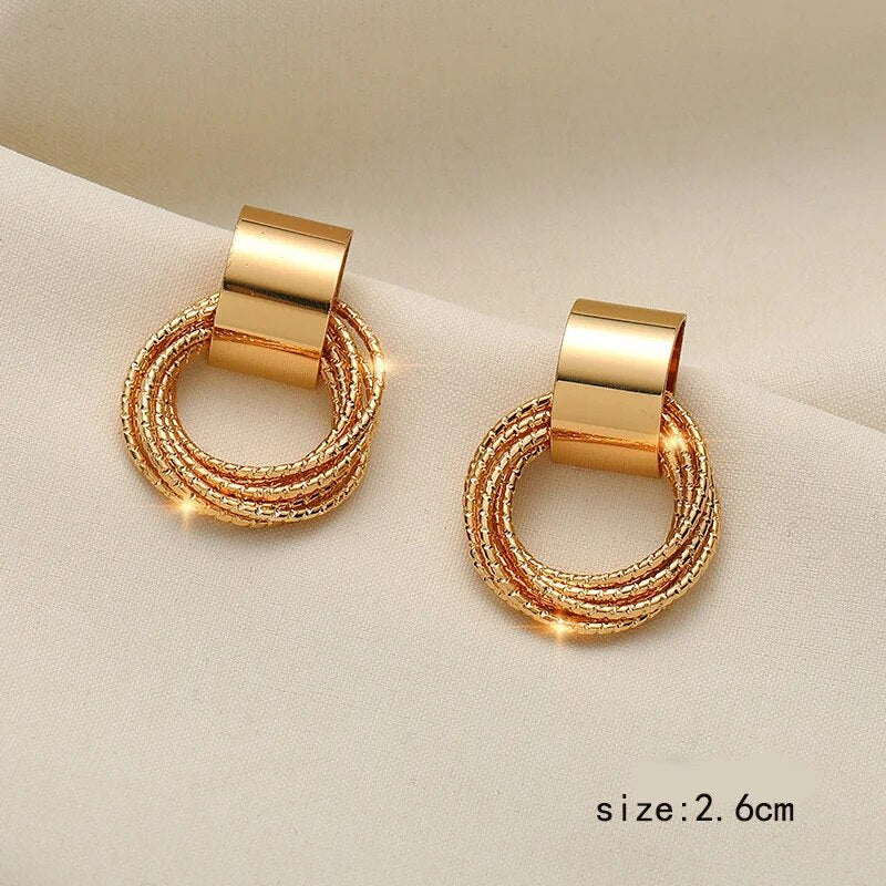 Casual Elegant Women Jewellery Stud Cute Earrings