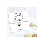 Best Friend Stretch Beaded Bracelet & Message Card