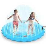 Kids Blue Round Splash Play Mat Water Sprayer 0000257 SOKA