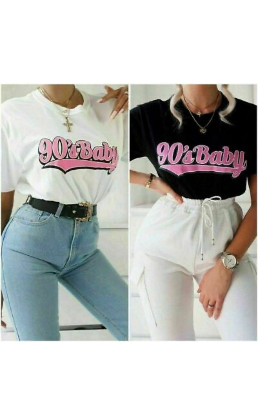 Women 90s baby Oversized T shirt Top and Blouse