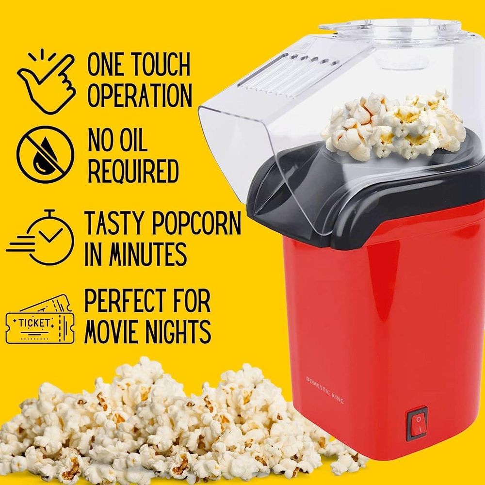 Home Made Popcorn Maker - DK18049 Domestic King 1200W