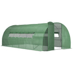 Polytunnel Garden Greenhouse Steel Frame 6 x 3M Reinforced Walk-in